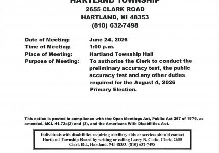 Meeting Notice
