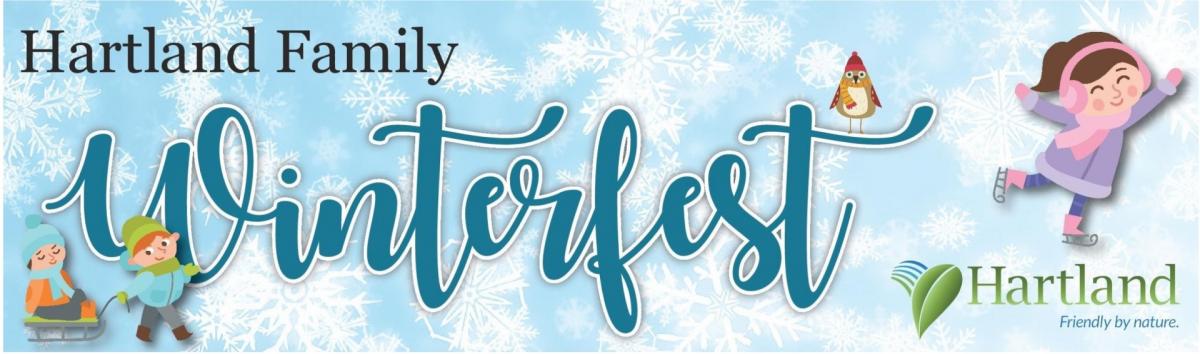 Hartland Family Winterfest Banner